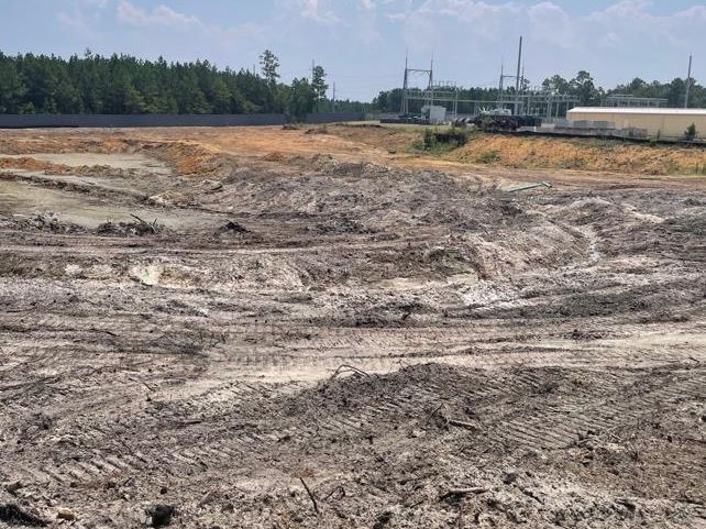 Structural fill stockpiled on site at Minder - Phase&nbsp;1